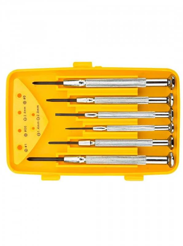 Topex Precision atsuktuvai, rinkinyje 6 vnt. - 39D559