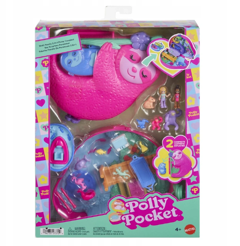 Mattel „Polly Pocket“ tinginuko pramogų rinkinys