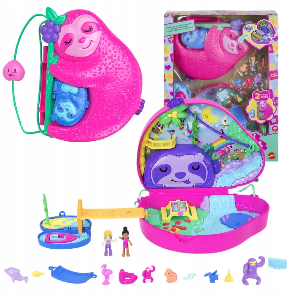 Mattel „Polly Pocket“ tinginuko pramogų rinkinys