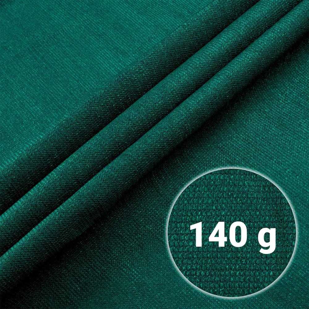Plonos Tinklelis nuo šešėlių 1,2 x 25 m, 140 g/m² + 50 spaustukų, žalias