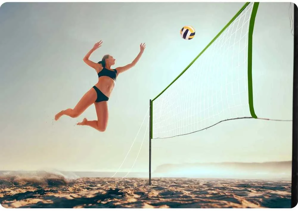 Neo-Sport Tinklinio ir badmintono tinklas ir rėmas 570 cm