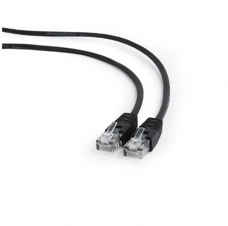 Cablexpert | Komutacinis laidas | UTP | Juodas RJ45 | RJ45