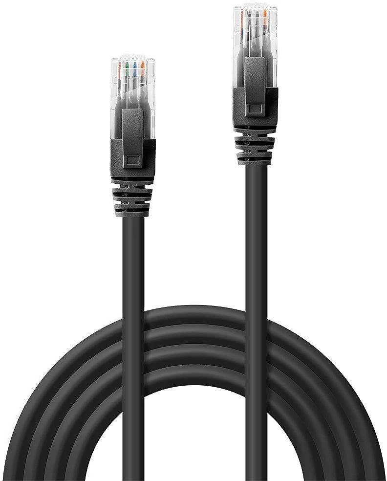 Tinklo Kabelis - LINDY Cat.6 U/UTP Plokščias Tinklo Kabelis, RJ45, M/M, 250MHz, 32AWG, 0.3 m, Baltas
