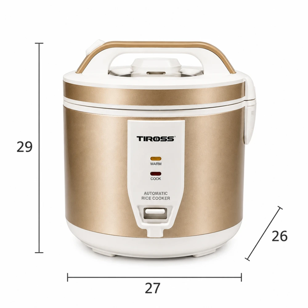 Tiross Garų puodas 1,8 l / 700 w