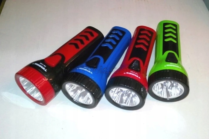 Tiross Įkraunamas žibintas 4LED LED