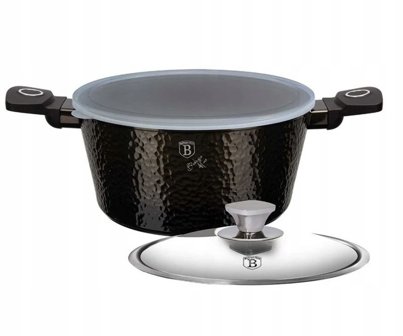 TITANIUM PUODAS 24cm BERLINGER HAUS BH-6572 PRIMAL GLOSS