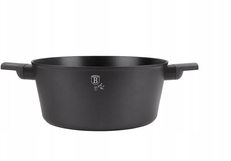 Titano puodas su dangčiu 28 cm, Berlinger Haus, antracitas