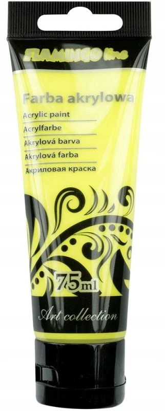 Titanum Akriliniai dažai citrininiai 75ml