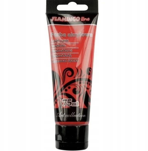 Titanum Akriliniai dažai Flamingo 75 ml, juodi