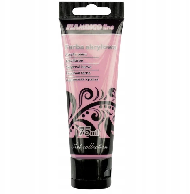 Titanum Akriliniai dažai Flamingo Line 75ml, pastelinis rožinis