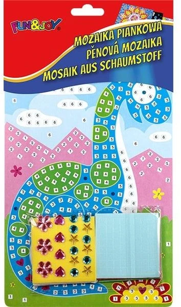 Titanum Dinosaur Fun&Joy putplasčio mozaika