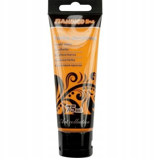 Titanum Flamingo Akriliniai Dažai, Ochra, 75ml
