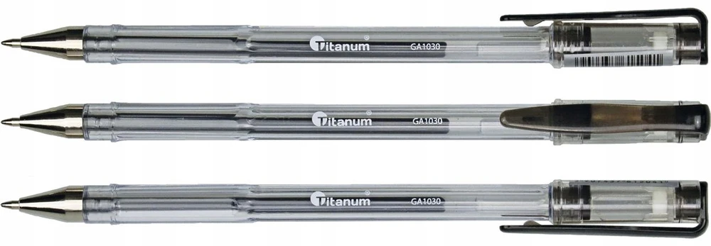 Titanum Gelinis Rašiklis Automatinis Raudonas 100339