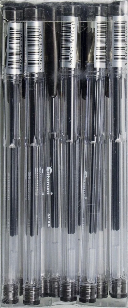 Titanum Gelinis Rašiklis Automatinis Raudonas 100339