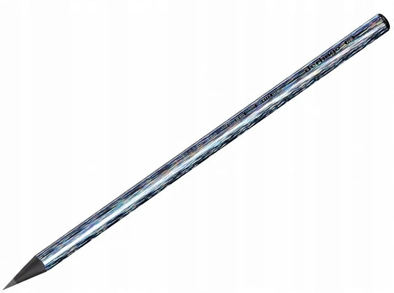 Titanum Juodo medžio piešimo pieštukas Hb, 2.2mm, su holografine danga