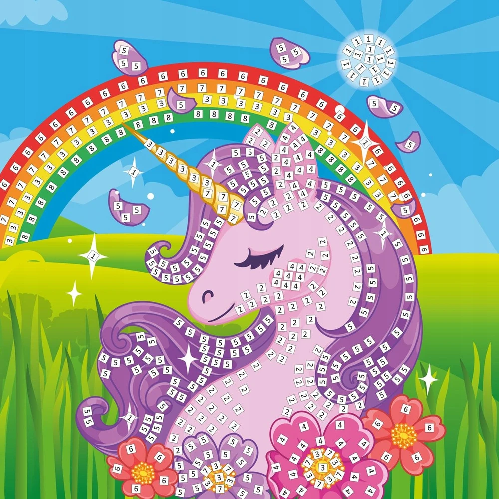 Titanum Mozaika Glitter UNICORN Fun&Joy (FJSR2202-5)