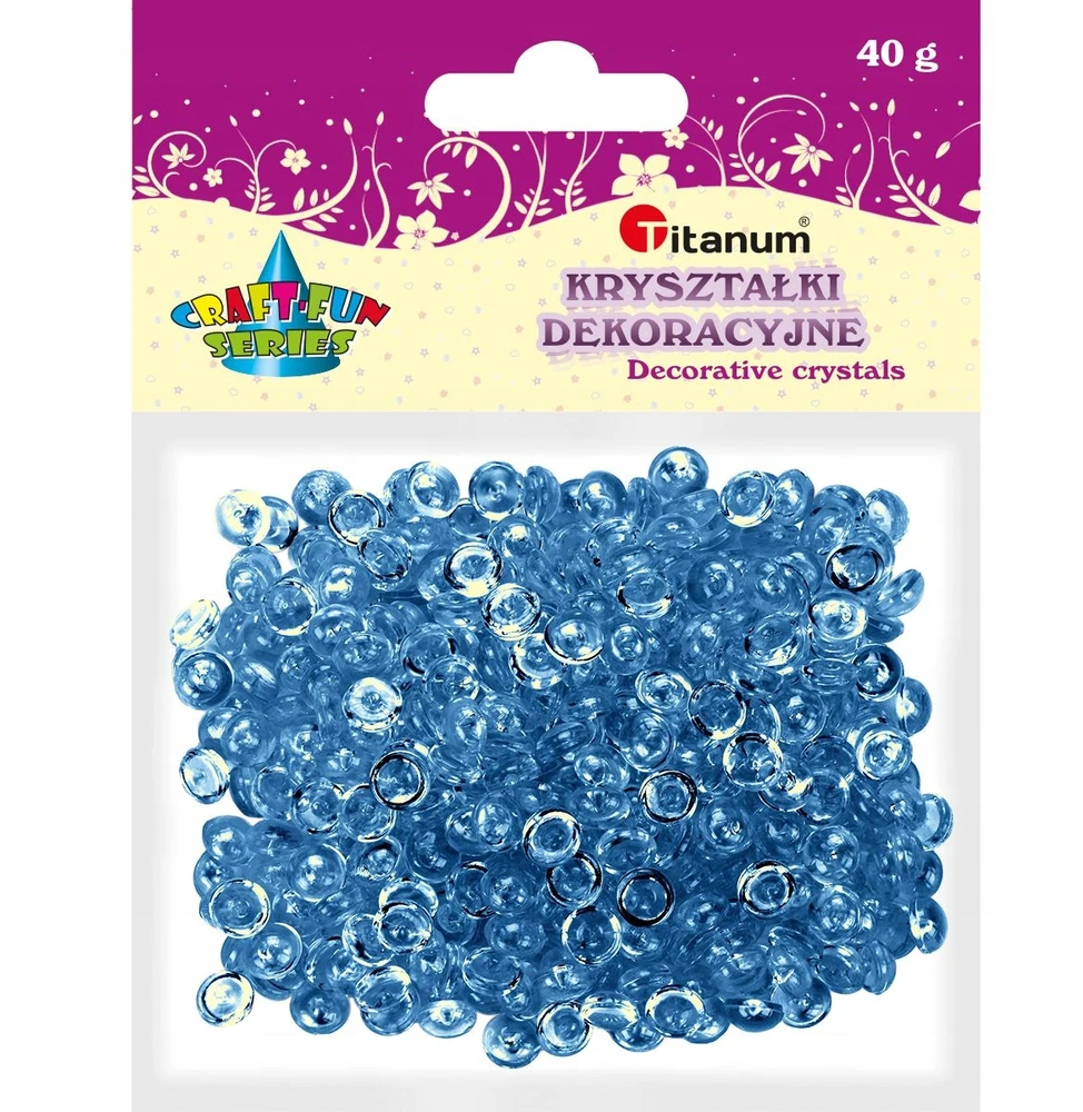 Titanum pusiau rutuliukai, tamsiai mėlyni, 40g
