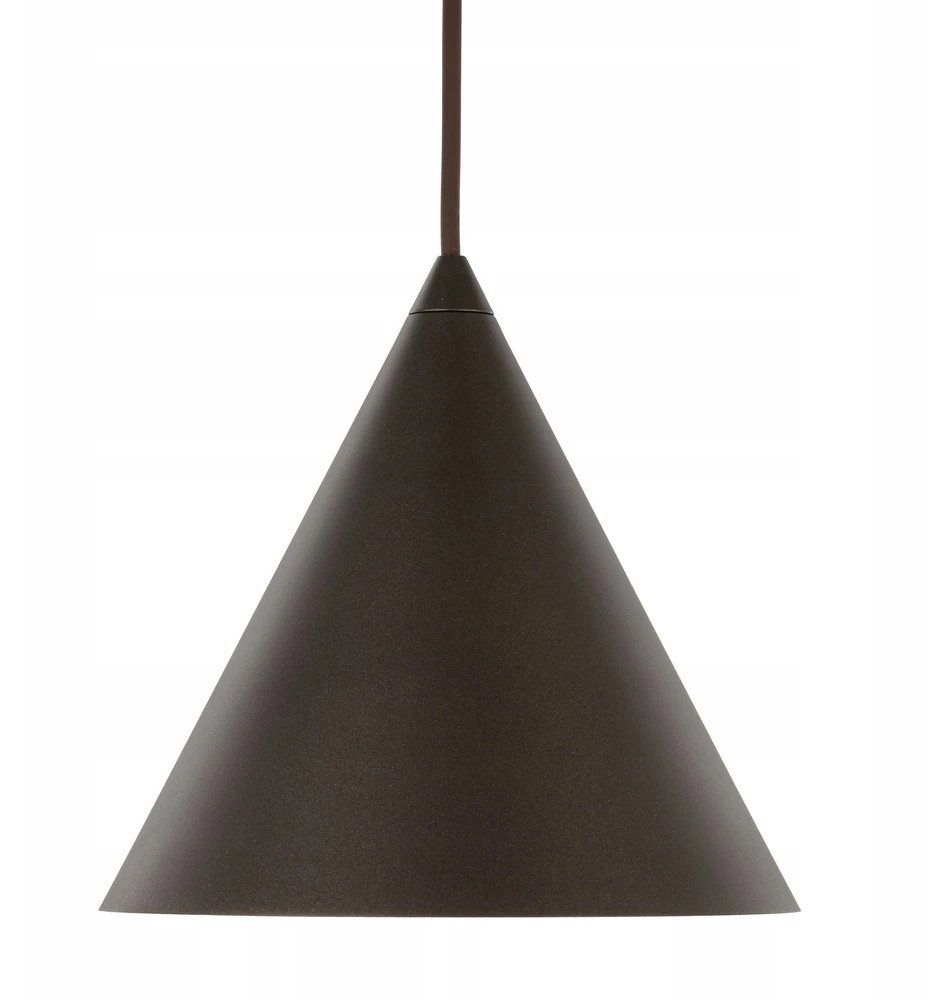 Tk Lighting Klasikinė rudos spalvos pakabinama lempa Cono Brown E27
