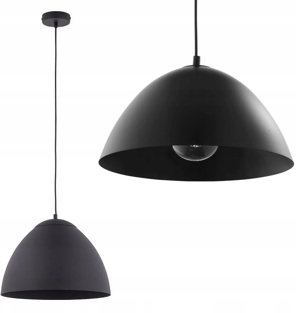 TK Lighting Lampa wisząca na E27 do salonu metalowy klosz FARO 3194