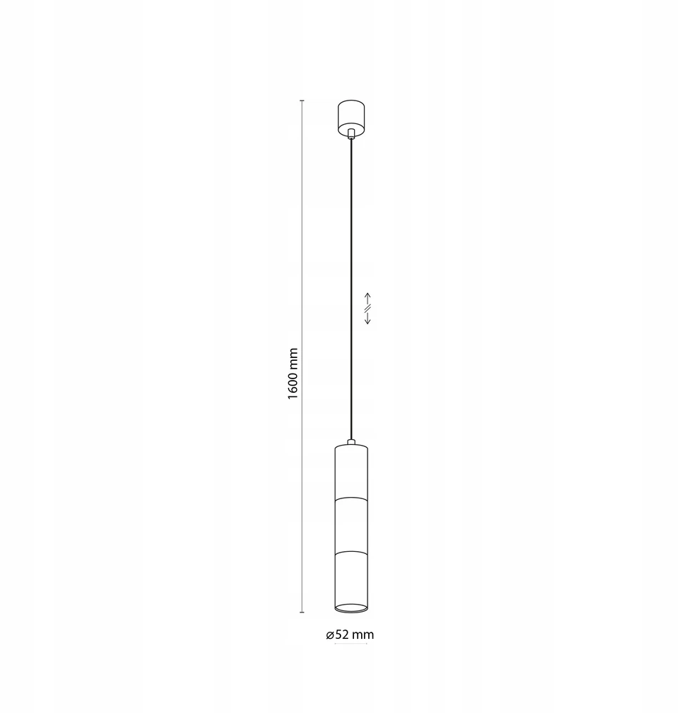 Lubinis šviestuvas Šviestuvas kabinamas TK Lighting VIVIEN, 10 W, GU10, 4756