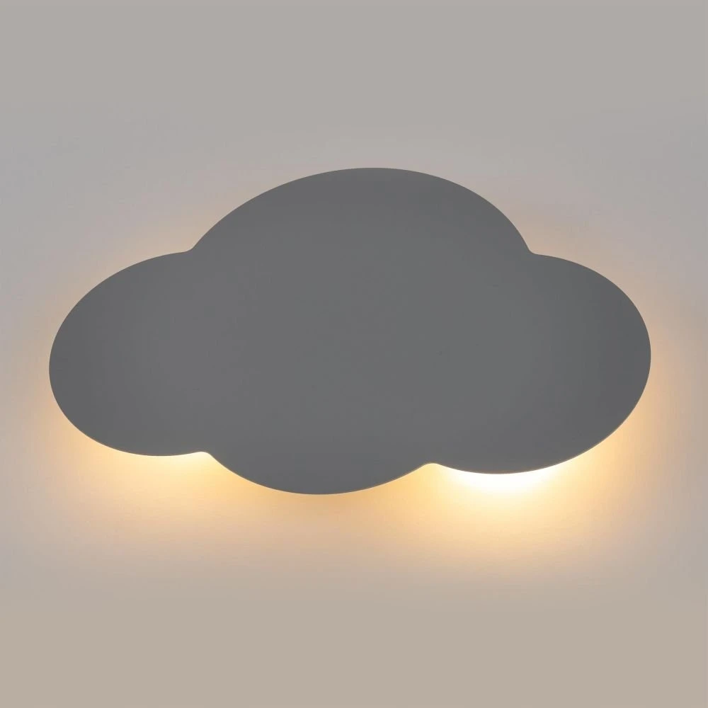TK Lighting sieninis šviestuvas Cloud Pilkas 4965, pilkas