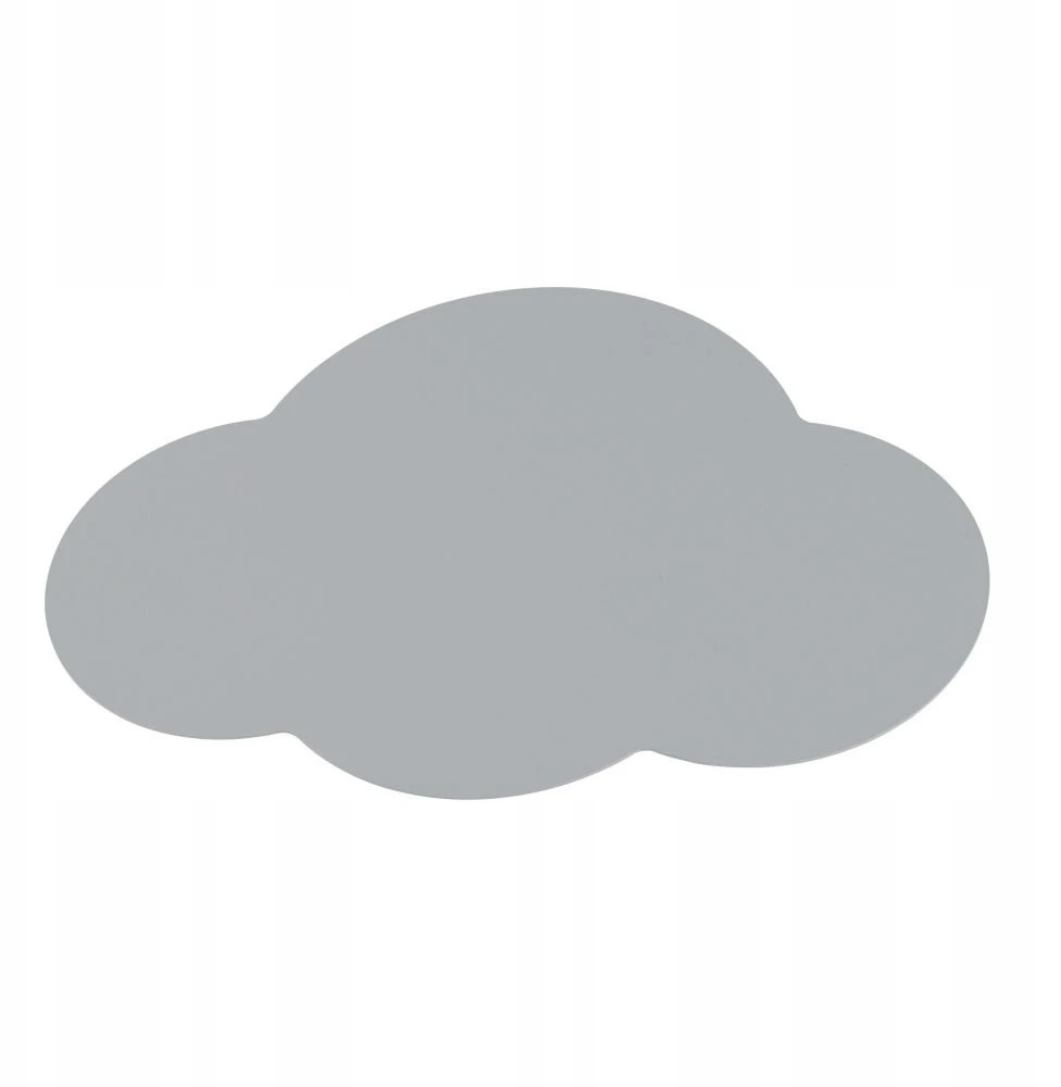 TK Lighting sieninis šviestuvas Cloud Pilkas 4965, pilkas