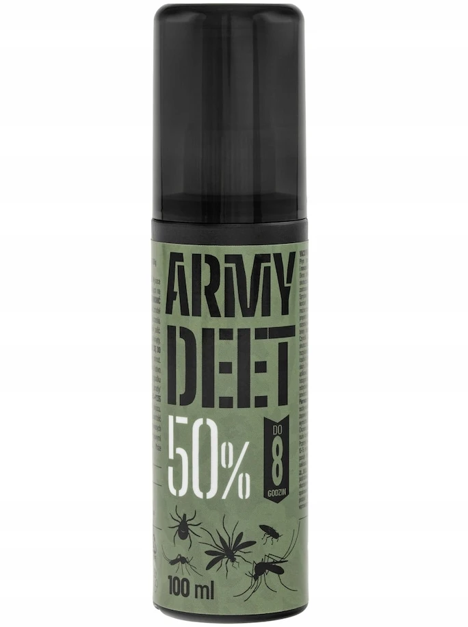 TM Purškiklis erkėms, uodams ir dygliukams Strong Repellent Army DEET 50% - 100 ml