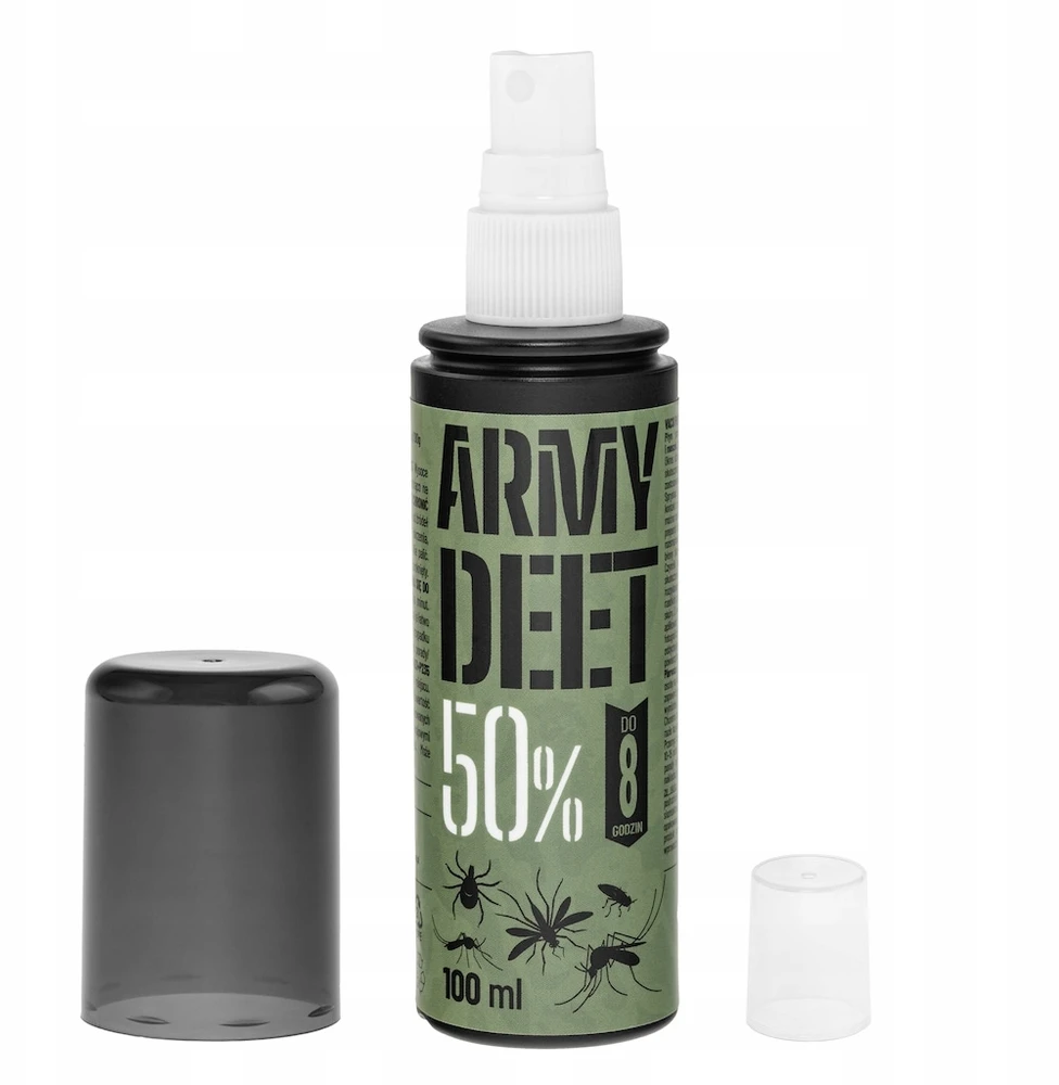 TM Purškiklis erkėms, uodams ir dygliukams Strong Repellent Army DEET 50% - 100 ml