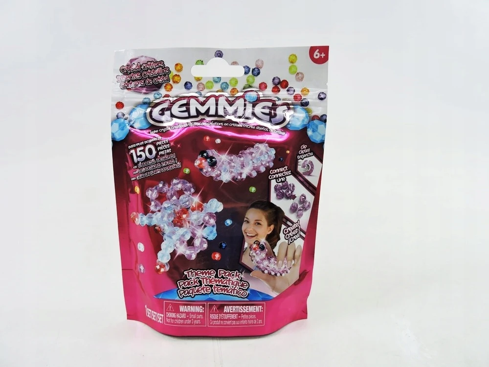 TM Toys Bugs kūrybinis rinkinys 150 vnt. Brangakmeniai GEM65042