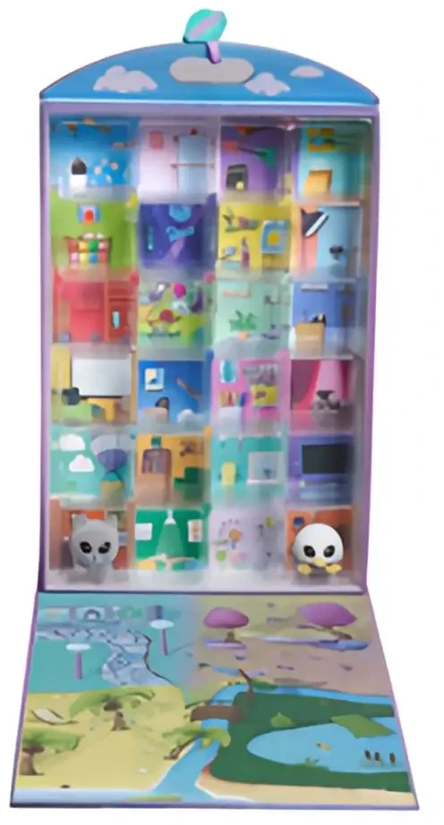TM Toys FLOCKIES lagaminas [PAVEIKSLAS]