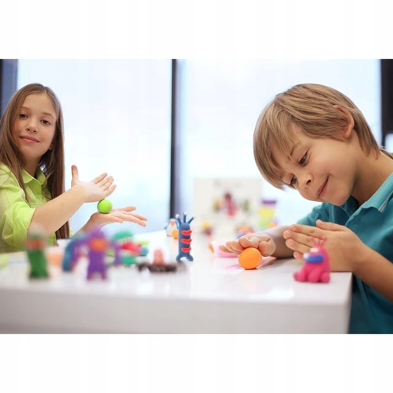 TM Toys Masa plastyczna Hey Clay Rinkinys Mega Dinozaury