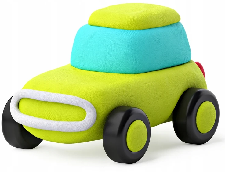 TM Toys Hey Clay Eco Cars Plastic Clay