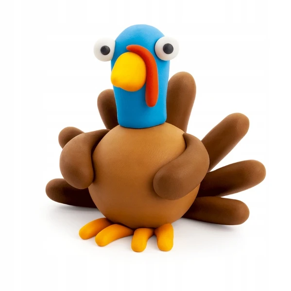 TM Toys Rankdarbių rinkinys Hey Clay paukščiai iš ūkio