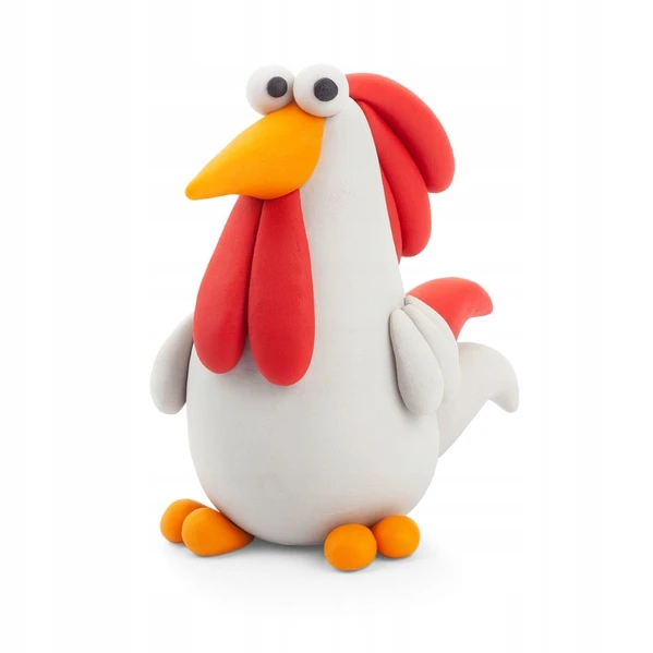 TM Toys Rankdarbių rinkinys Hey Clay paukščiai iš ūkio