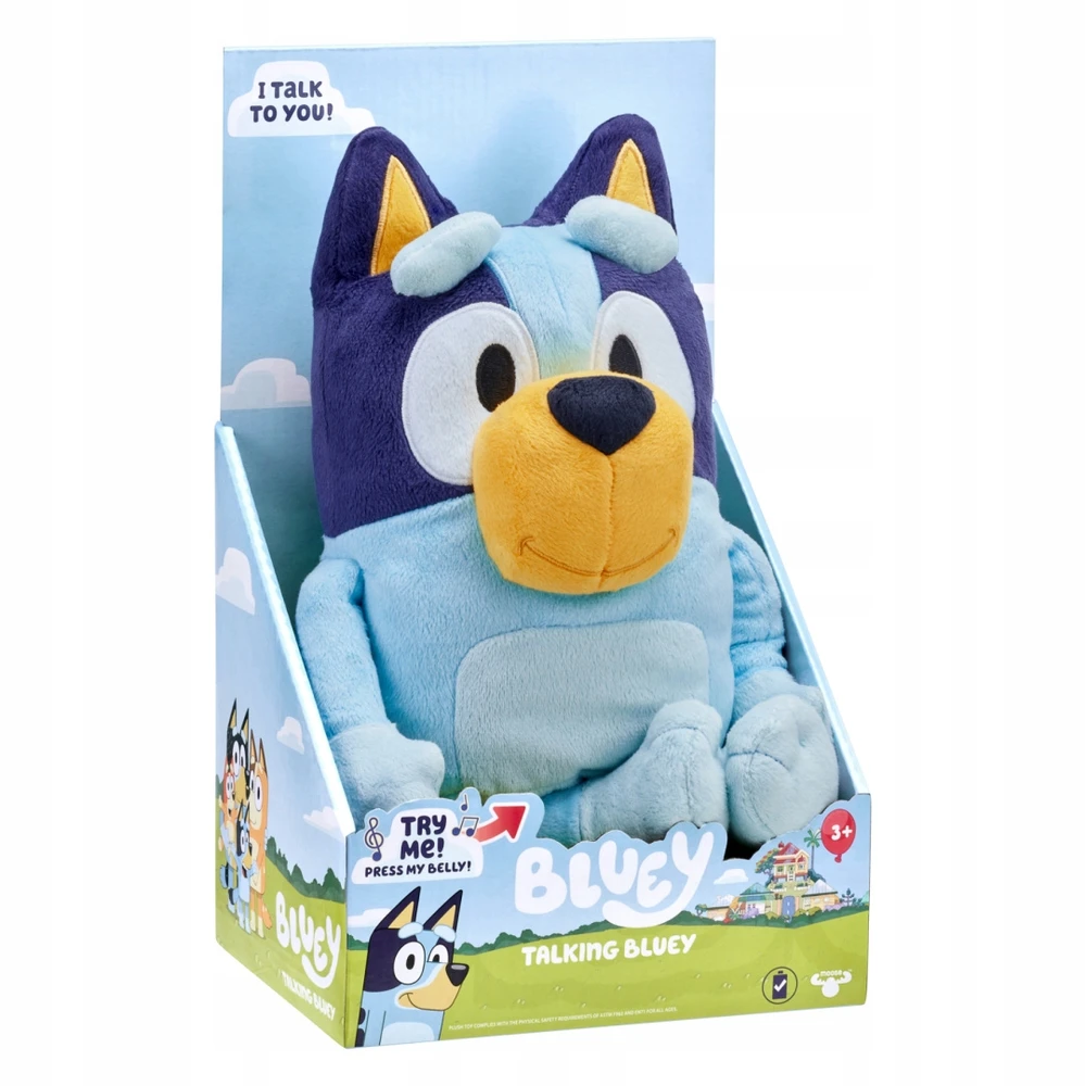 TM Toys Interaktyvus Bluey minkštas pliušinis žaislas 33 cm