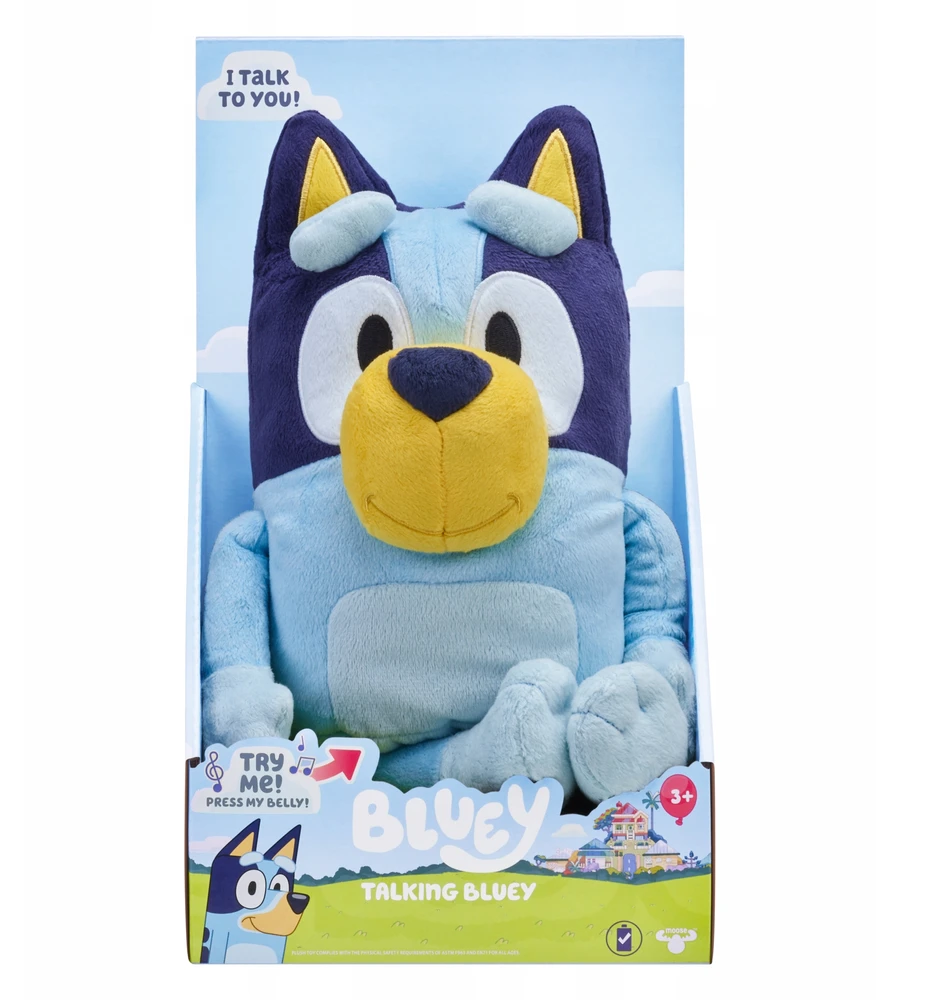 TM Toys Interaktyvus Bluey minkštas pliušinis žaislas 33 cm