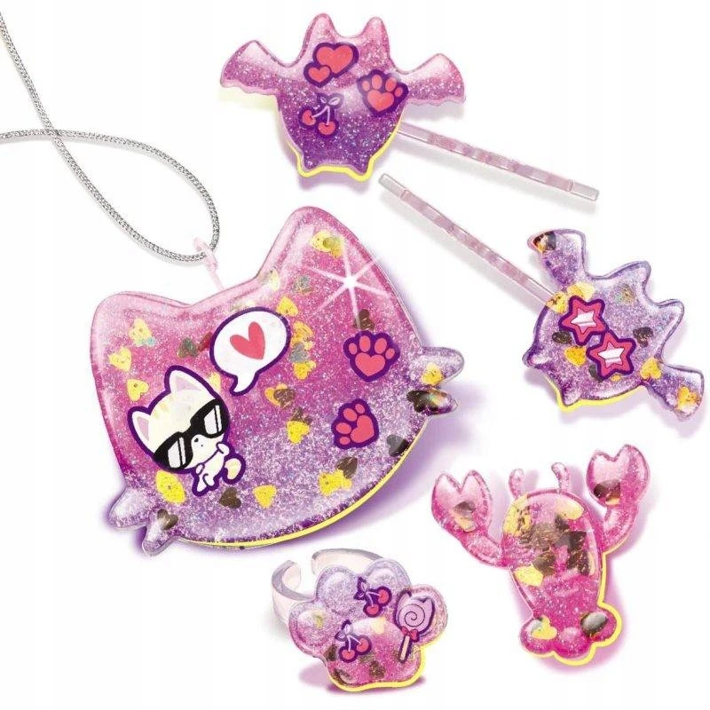 TM Toys JELLI REZ. PAPUOŠALŲ GAMYBOS RINKINYS - GYVŪNAI