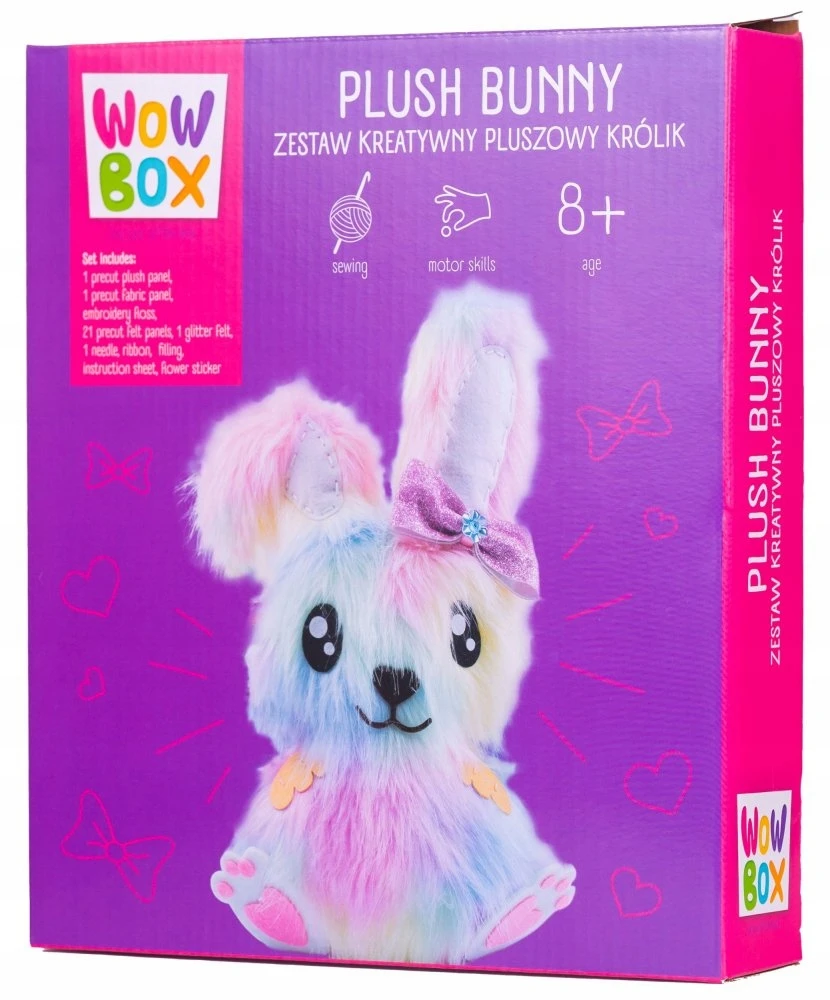 TM Toys Kuriam! Mano pirmasis pliušinis triušiukas kūrybos rinkinys