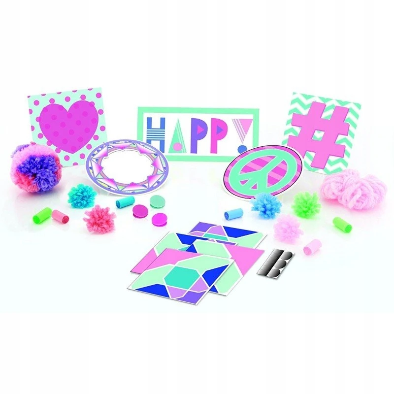 TM Toys POM POM WOW! Dekoratyvinių Pom Poms rinkinys 70 Pom Pom