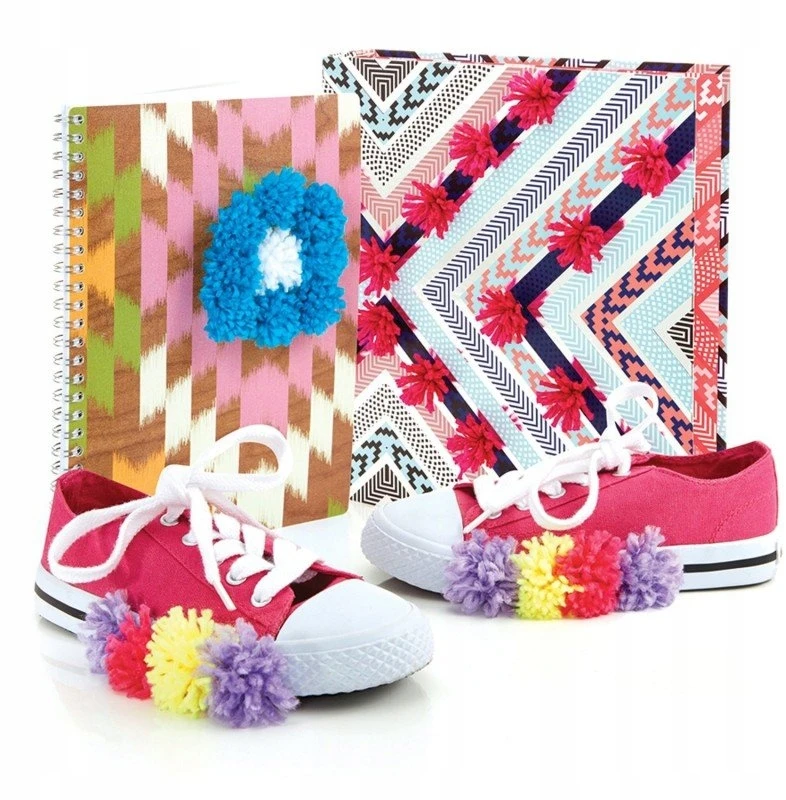 TM Toys POM POM WOW! Dekoratyvinių Pom Poms rinkinys 70 Pom Pom