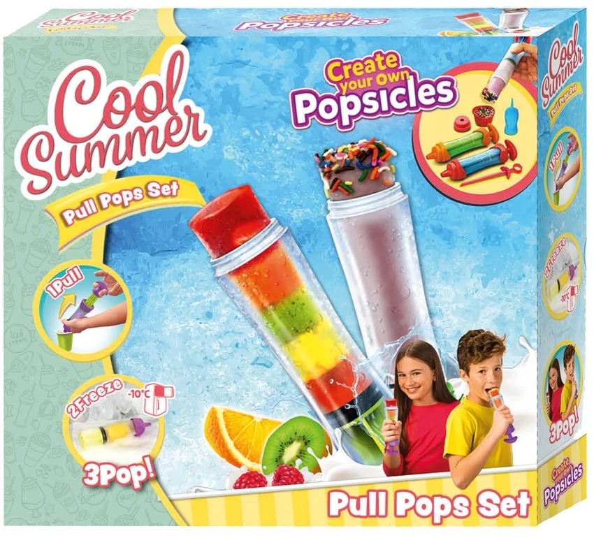 TM Toys Pull Pops Rinkinys Ledų Desertams Gaminti