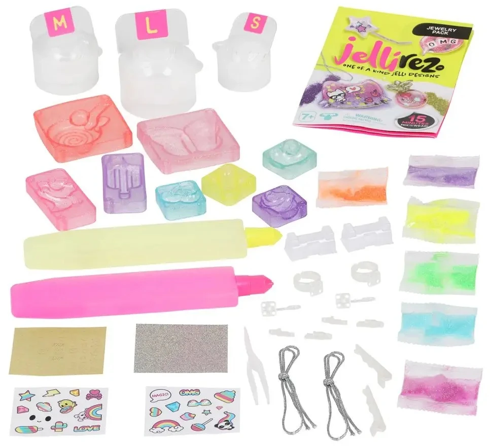 TM Toys Rainbow 10882 papuošalų kūrimo vedlio rinkinys