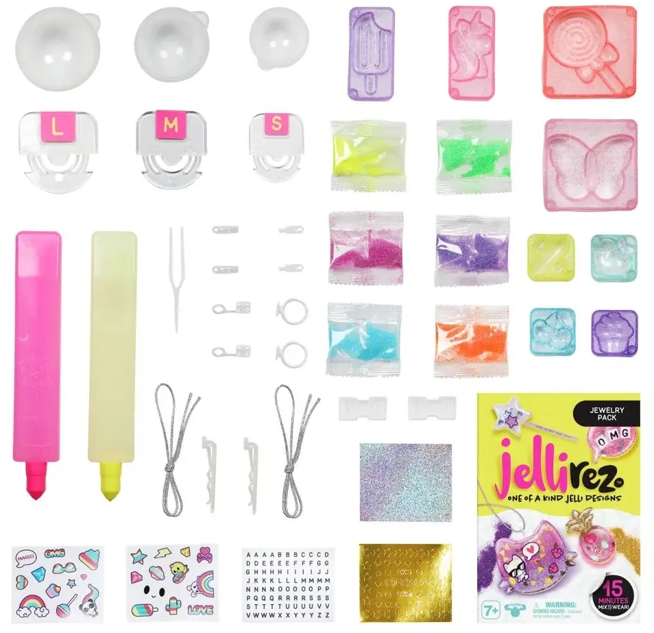 TM Toys Rainbow 10882 papuošalų kūrimo vedlio rinkinys