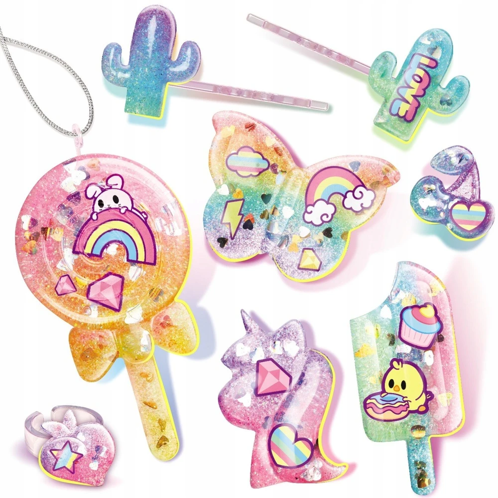 TM Toys Rainbow 10882 papuošalų kūrimo vedlio rinkinys