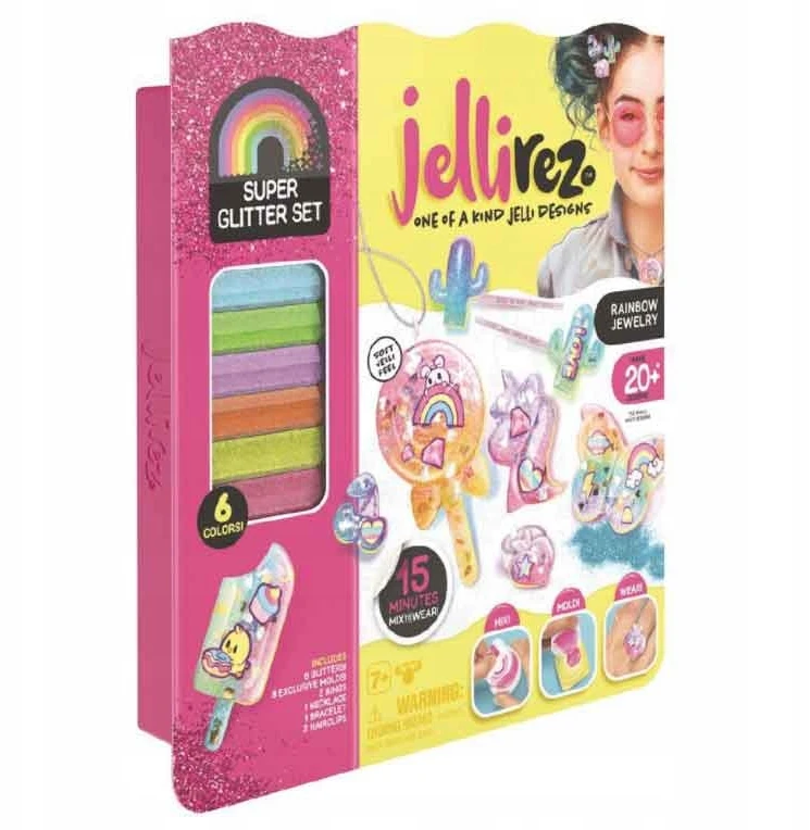 TM Toys Rainbow 10882 papuošalų kūrimo vedlio rinkinys