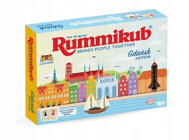 TM Toys Stalo žaidimas Rummikub Gdańsk klasikinis