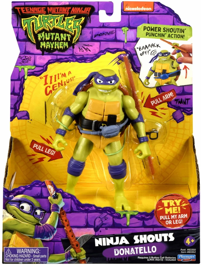TMNT figūrėlė Ninja Shouts Raphael, 83354