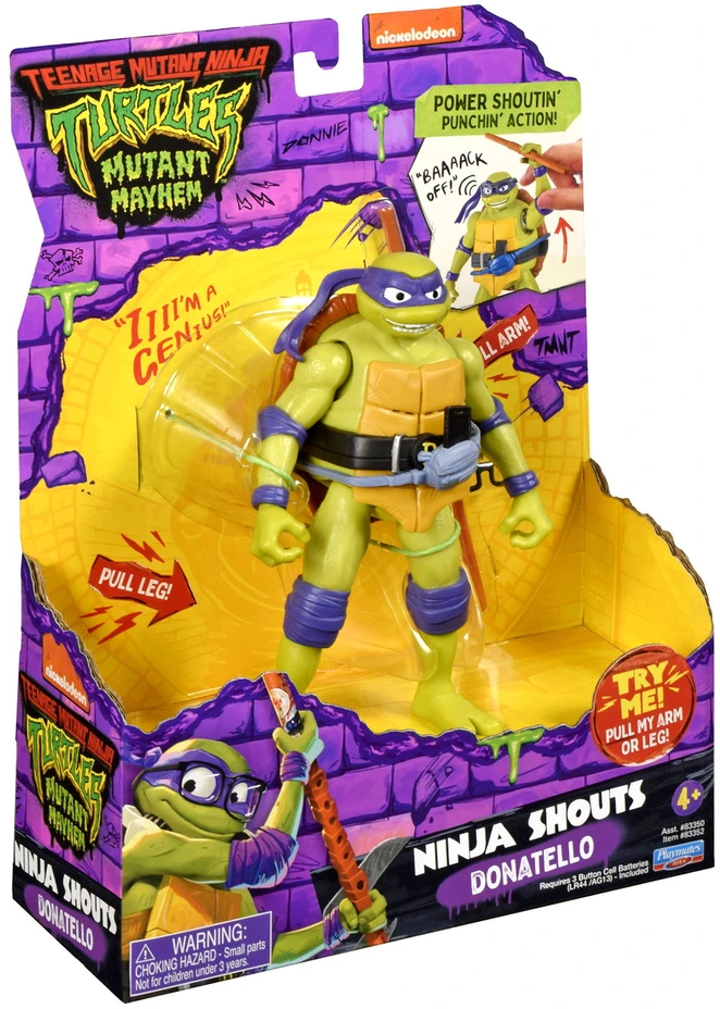 TMNT figūrėlė Ninja Shouts Raphael, 83354