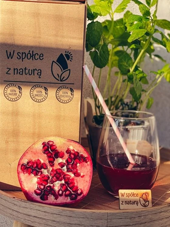 Tocznia Szymanowice GRANATO SULTYS 100% Natūralus PRESSED NFC stiklinis buteliukas 700ml