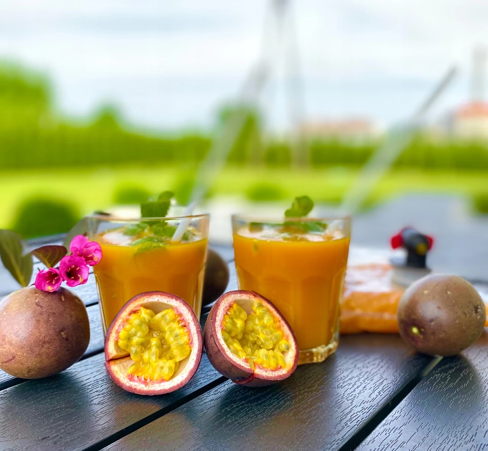 Tocznia Szymanowice PASSION FRUIT JUICE PASSION FRUIT 100 PRESSUED NFC 5L DOVANA